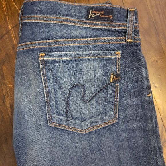 Citizens of Humanity Ingrid Style #002 Low Waist Flared Jeans Size 29 - Picture 8 of 9